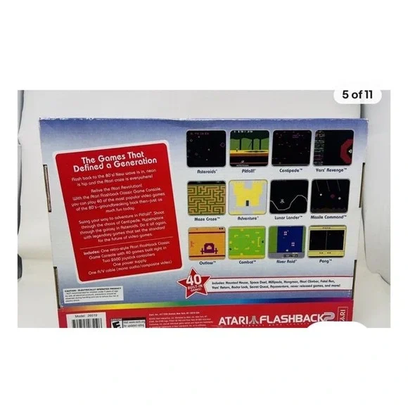 Flashback 2 Classic Game Console - Black and Brown